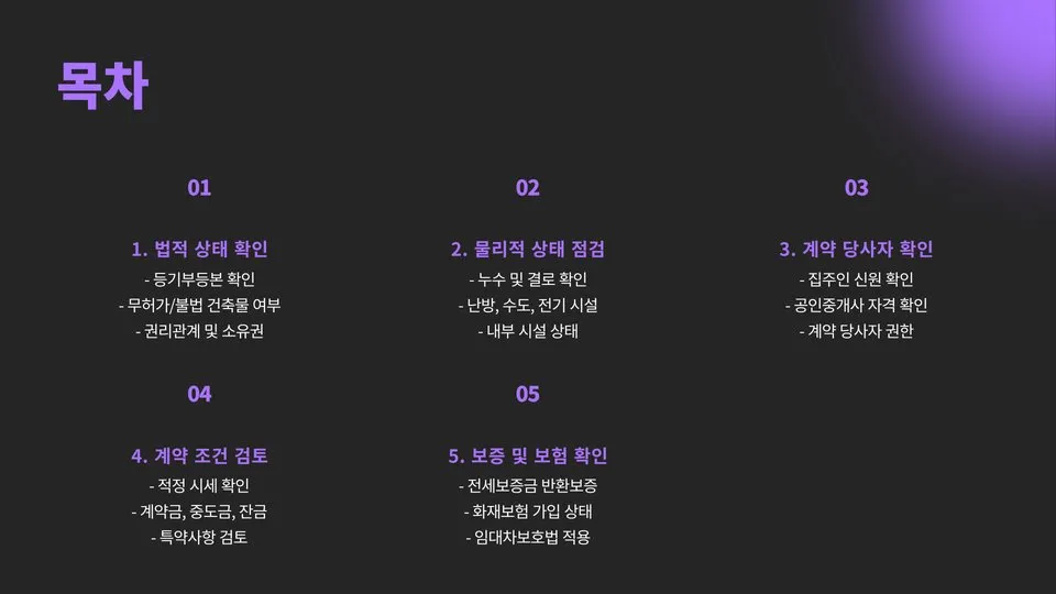부동산 계약시 주의사항 이미지 5